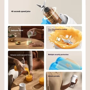 مخلوط کن شارژی و اسموتی ساز قابل حمل شیائومی