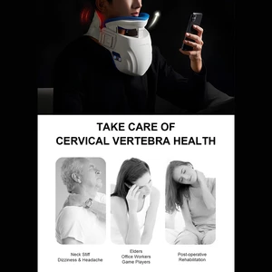 گردن‌بند طبی هوشمند فیزیوتراپی ماساژور گردن شارژی اسمارت شیائومی