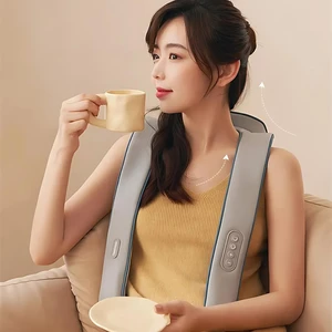 خرید ماساژور کمر، پشت، گردن، شانه و پا چندکاره بریو