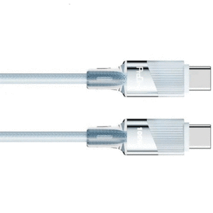 کابل شارژ 100 واتی تایپ سی پرووان مدل  به طول 1 متر