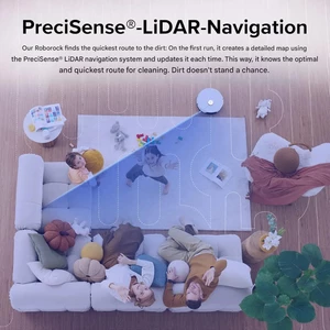 جارو هوشمند شارژی شیائومی روبوراک جارو برقی روباتیک