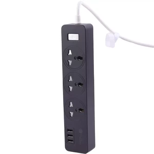 چند راهی برق ارت دار سه سوکت و سه یو اس بی پرووان PPS615U