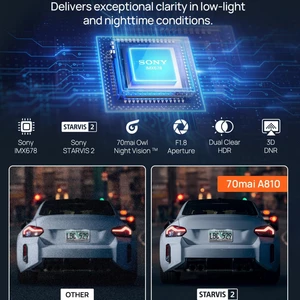 دوربین ثبت کننده تصاویر خودرو دوربین فیلمبرداری عقب و جلو ماشین شیائومی