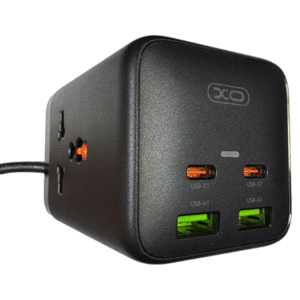 خرید شارژر چند پورت رومیزی ایکس او