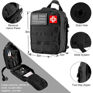 کیف کمک های اولیه کوهنوردی 125 قطعه ای