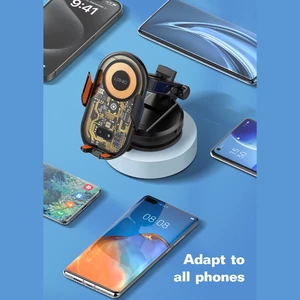 هولدر شارژر وایرلس هوشمند الدنیو