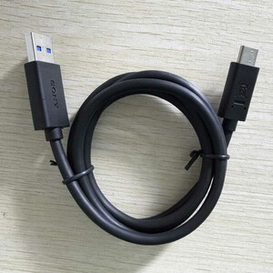 کابل شارژر و دیتای USB3.1 به Type-C اصلی یک متری سوني