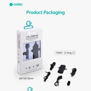 فروش  میکروفن بی‌سیم یقه‌ای کوتسی