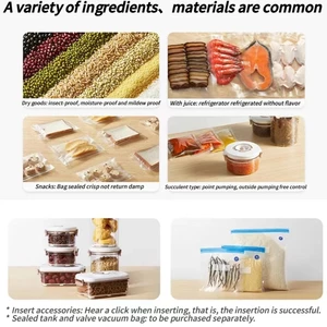 وکیوم خودکار بسته بندی خلاء اتوماتیک مواد غذایی وکیوم خانگی شیائومی