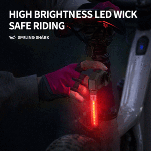 فروش چراغ دوچرخه شارژی اسمایلینگ شارک