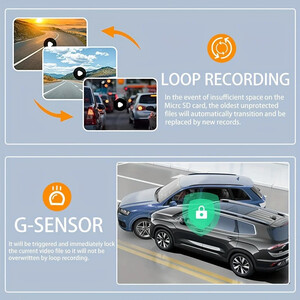 دوربین ثبت وقایع خودرو 4 دوربینه مدل K111