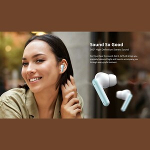 قرارگیری راحت ایربادز درون گوش با صدای شفاف