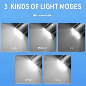 بهترین چراغ قوه حرفه‌ای کمپینگ اسمایلینگ شارک