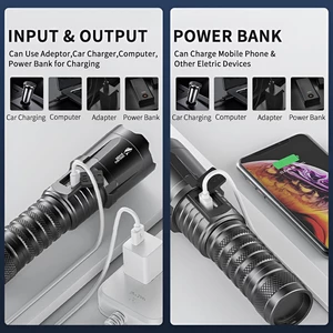 چراغ قوه حرفه‌ای کمپینگ اسمایلینگ شارک