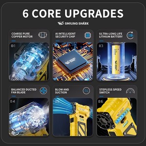 فن قدرتمند ضد آب اسمایلینگ شارک