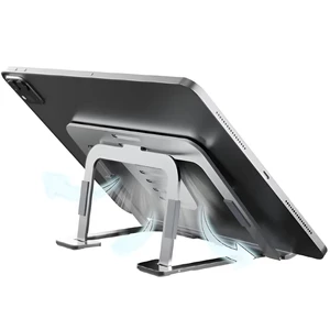 خرید پایه تبلت تاشو قابل تنظیم فلزی