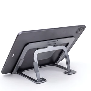 پایه تبلت تاشو قابل تنظیم فلزی