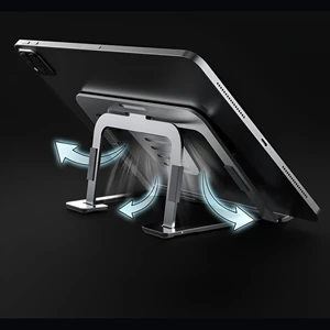 پایه تبلت تاشو قابل تنظیم فلزی