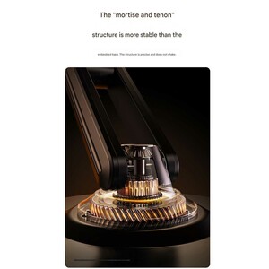 هولدر گوشی موبایل و تبلت رومیزی فلزی تاشو با چرخش 360 درجه بونروی