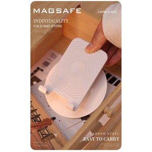 هولدر گوشی موبایل و تبلت رومیزی فلزی تاشو با چرخش 360 درجه بونروی