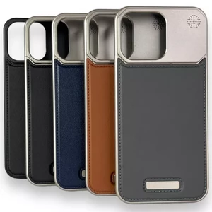 خرید قاب مگ سیف آلومینیوم چرمی آیفون 15 پرو مکس