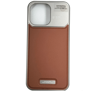 گارد مگ سیف آلومینیوم چرمی آیفون 13 پرومکس