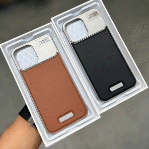 گارد مگ سیف آلومینیوم چرمی آیفون 13 پرومکس با کیفیت