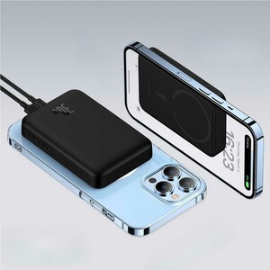 پاوربانک بی سیم 15 وات و تایپ سی 30 وات بیسوس