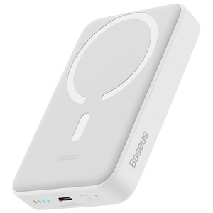 شارژر همراه بی سیم 15 وات و تایپ سی 30 وات بیسوس