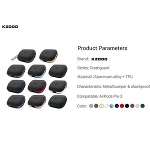 قاب محافظ فلزی کی‌زد‌دو برای ایرپاد پرو 2