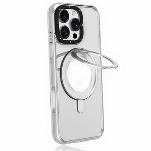 قیمت کاور و گارد شفاف مگ سیف استند شو آیفون 16 پرو یانگ کیت