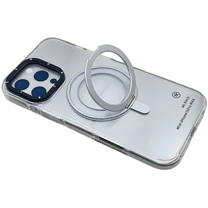 فروش کاور و گارد شفاف مگ سیف استند شو آیفون 16 پرو مکس یانگ کیت