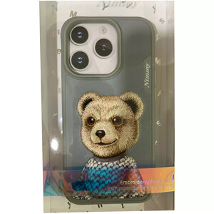 فروش قاب محافظ گوشی آیفون 15 طرح خرس نیمی