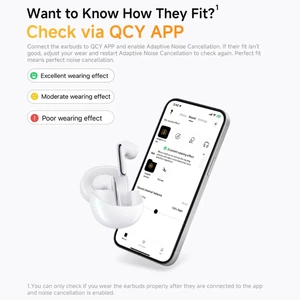 هندزفری بی سیم نویز کنسلینگ حذف نویز کیو سی وای