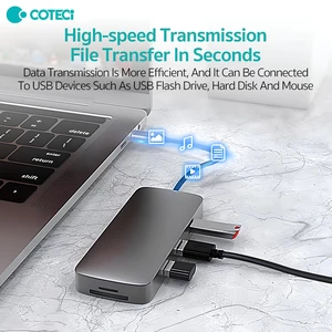 کیفیت هاب مبدل تایپ سی چند پورت کوتسی