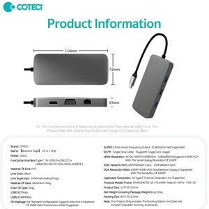 هاب مبدل تایپ سی چند پورت کوتسی