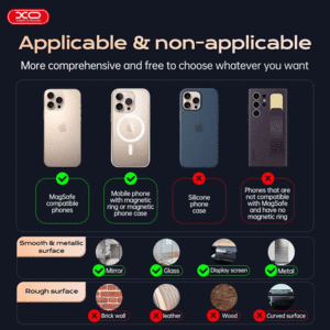 خرید هولدر موبایل داخل خودرو ایکس او