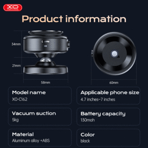 فروش پایه نگهدارنده مغناطیسی گوشی موبایل داخل خودرو ایکس او