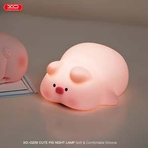 لامپ خواب قابل شارژ اتاق کودک با طرح خوک بامزه