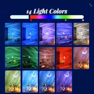 پروژکتور ستاره و کهکشان و اسپیکر بلوتوثی رومیزی ایکس او