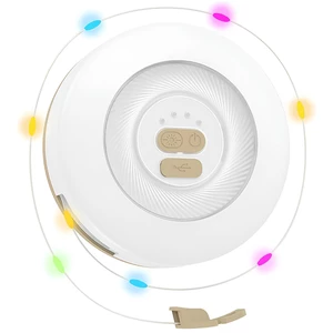 خرید چراغ قوه اضطراری مسافرتی قابل شارژ ضد آب و لامپ ال ای دی ریسه رنگارنگ جمع شو ایکس او