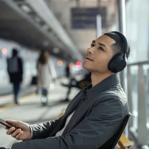 هدفون نویز کنسلینگ سونی حذف نویز بدون صدای محیط هدفون هدست بی سیم سونی