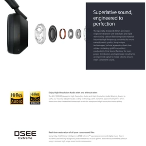 هدفون نویز کنسلینگ سونی حذف نویز بدون صدای محیط هدفون هدست بی سیم سونی