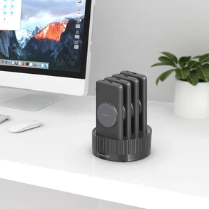 داک شارژ پاوربانک بی سیم وایرلس مگنتی مگ‌ سیف ایستگاه شارژ پاورولوژی