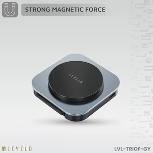 هولدر شارژر وایرلس مگ‌سیف گوشی، ایرپاد و ساعت هوشمند لِوِلو