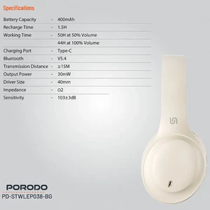 هدفون وایرلس گیمینگ مخصوص بازی حذف نویز پورودو