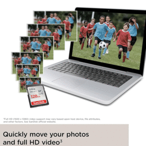 کارت حافظه با ظرفیت 128 گیگابایت