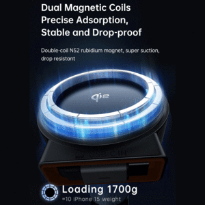 خرید پایه شارژر وایرلس خودرو با قابلیت گردش360 درجه