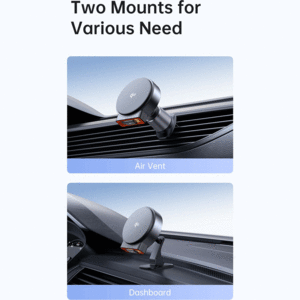 فروش پایه شارژر وایرلس خودرو با قابلیت گردش360 درجه