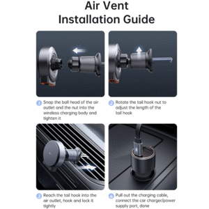 اتصال مغناطیسی آیفون به پایه مک دودو